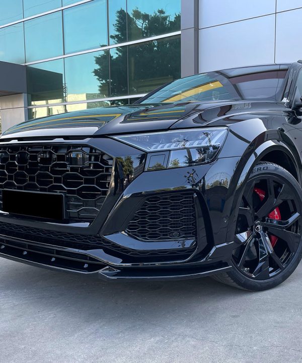 Front Splitter compatible with AUDI RS Q8 Mk1 2019-2023 with ABE TÜV