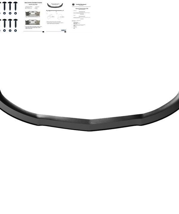Front Splitter compatible with MERCEDES A45 AMG W176 2013-2015 with ABE TÜV