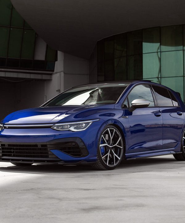 Front Splitter compatible with VW VOLKSWAGEN Golf MK 8 R 2020-2024 with ABE TÜV