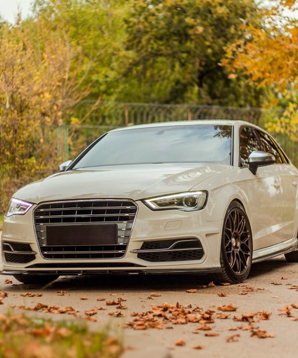 Front Splitter compatible with AUDI S3 Sportback 8V 2013-2016