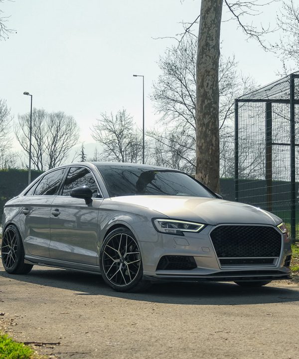 Front Splitter compatible with AUDI A3 8V Facelift Sedan 2016-2020