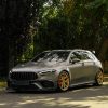 Front Splitter compatible with MERCEDES A Class A45 S Aero Pack W177 / W177 Facelift 2019+