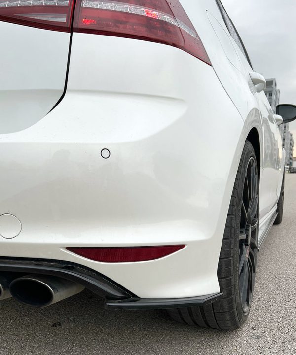 Rear Side Splitters compatible with VW VOLKSWAGEN Golf MK 7 R 2013-2016