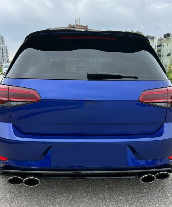 Rear Side Splitters compatible with VW VOLKSWAGEN Golf MK 7.5 R 2017-2020
