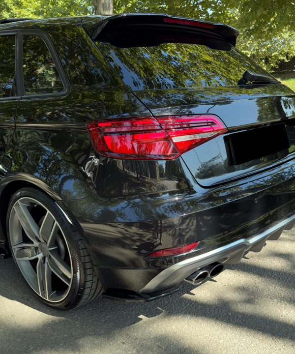 Rear Side Splitters compatible with AUDI S3 Sportback 8V Facelift 2016-2019
