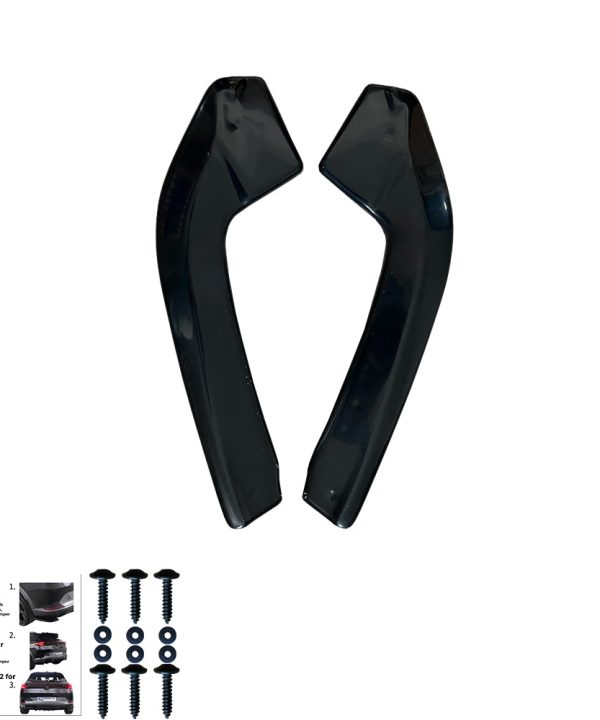 Rear Side Splitters compatible with AUDI RS3 Sedan 8Y 2020+