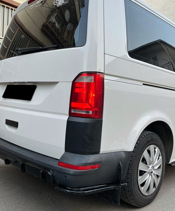 Rear Side Splitters compatible with VW VOLKSWAGEN Transporter T6 / T6.1 2015-2021