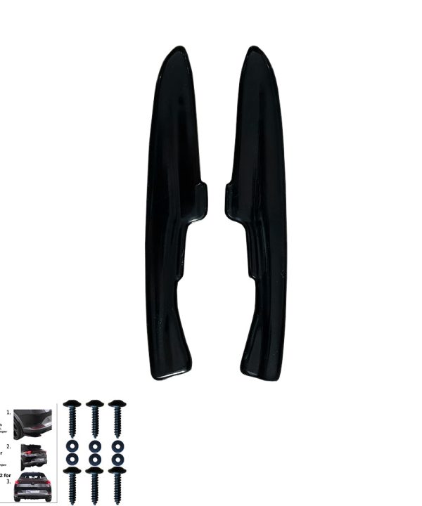 Rear Side Splitters compatible with VW VOLKSWAGEN Touareg Mk3 R-Line 2018+