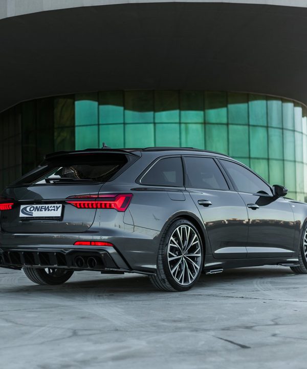 Rear Side Splitters compatible with AUDI S6 C8 / C8 Facelift (Sedan-Avant) 2019+