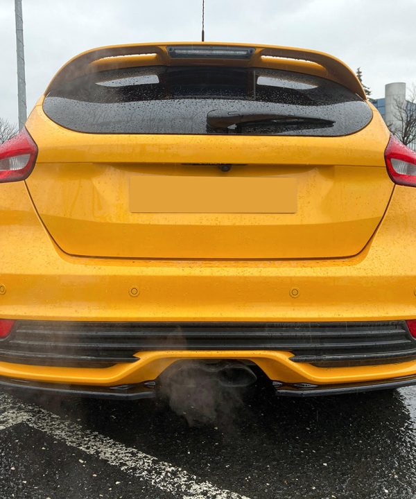 Rear Side Splitters compatible with FORD Focus ST Mk3 Facelift 2015-2018