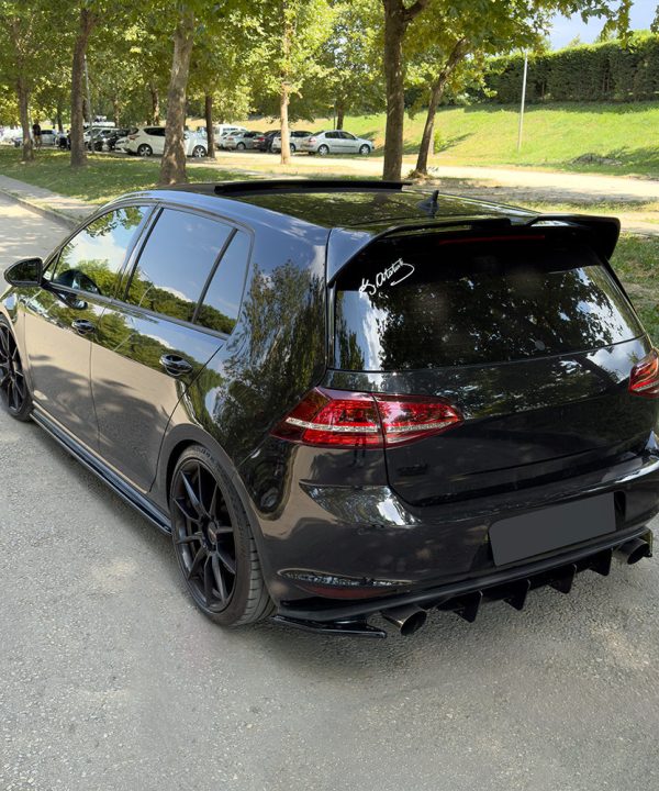 Rear Side Splitters compatible with VW VOLKSWAGEN Golf Mk7 GTI 2013-2016