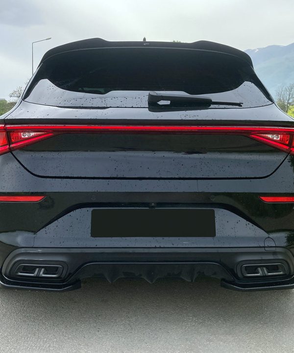 Rear Side Splitters compatible with CUPRA Leon 2020+ Version 2