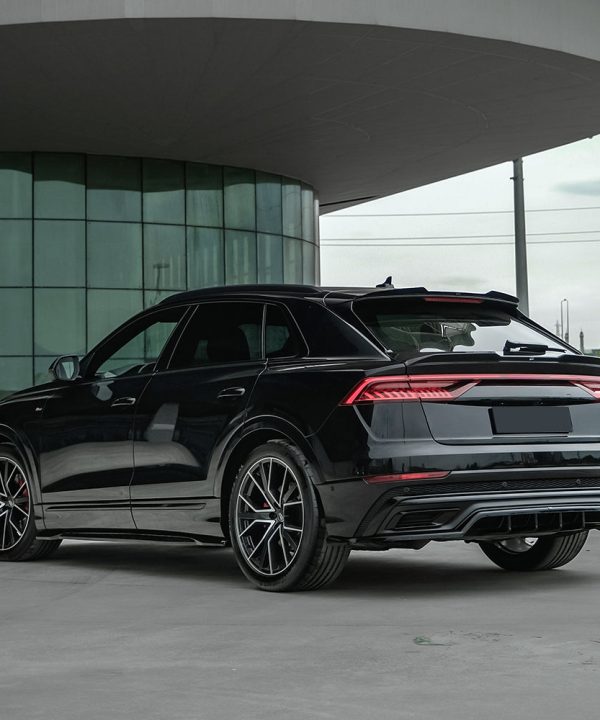 Rear Center Splitter compatible with AUDI Q8 S-Line Mk1 2018-2023