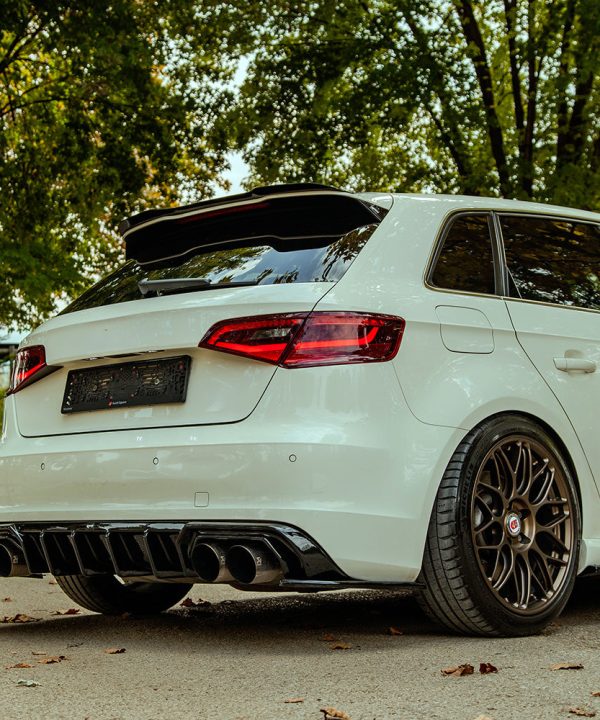 Rear Side Splitters compatible with AUDI S3 8V Sportback 2013-2016