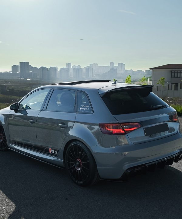 Rear Side Splitters compatible with AUDI RS3 8V Sportback 2015-2016 v2