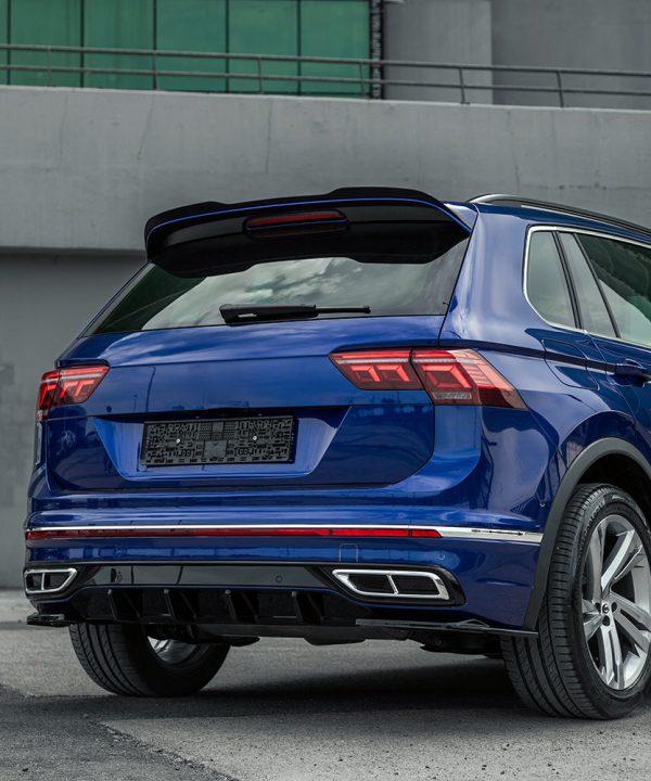 Rear Side Splitters compatible with VW VOLKSWAGEN Tiguan R-Line Mk2 Facelift 2020-2024