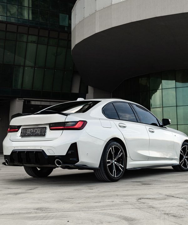 Rear Side Splitters compatible with BMW 3 Series M-Pack G20/G21 Facelift 2022+