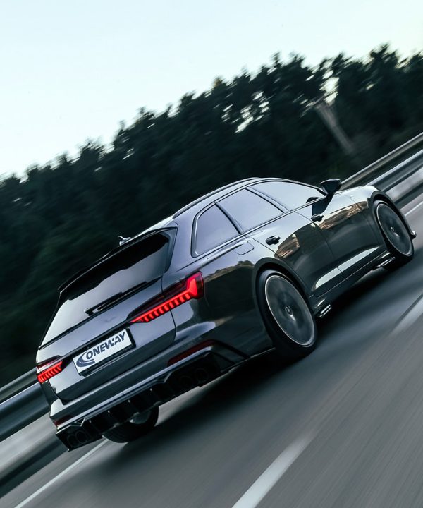 Rear Diffuser compatible with AUDI S6 C8 / C8 Facelift (Sedan-Avant) 2019+