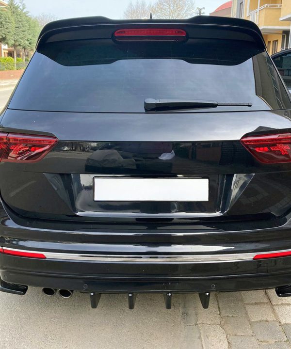 Rear Diffuser compatible with VW VOLKSWAGEN Tiguan Mk2 Standart / R-Line 2015-2020