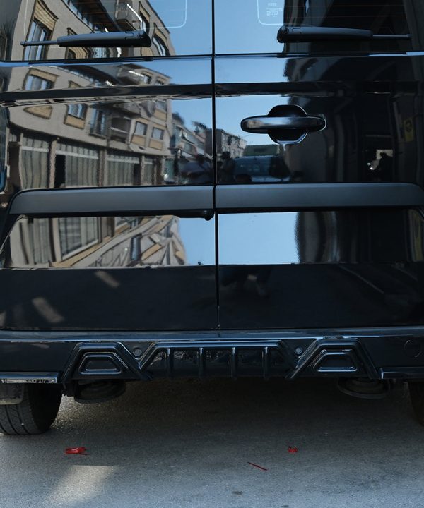 Rear Diffuser compatible with VW VOLKSWAGEN Transporter T7 2024+ / FORD Transit Custom Mk2 2023+