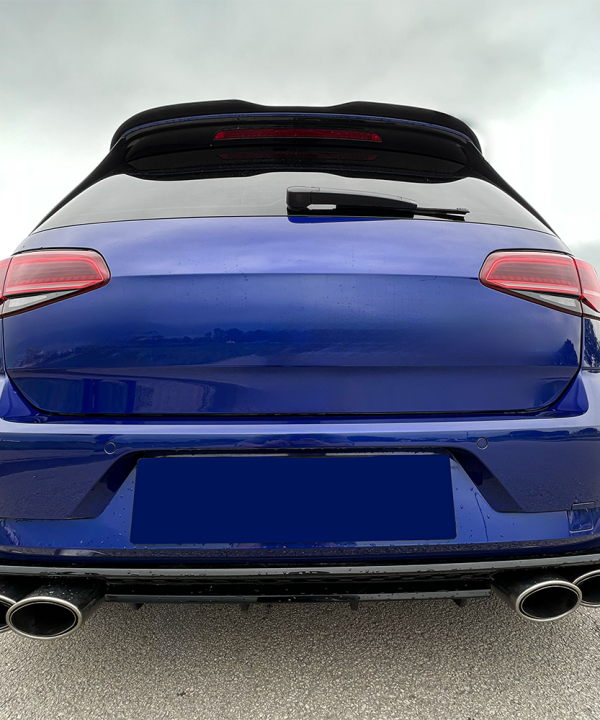 Rear Spoiler compatible with VW VOLKSWAGEN Golf MK 7 / 7.5 GTI / R / R Line 2013-2020