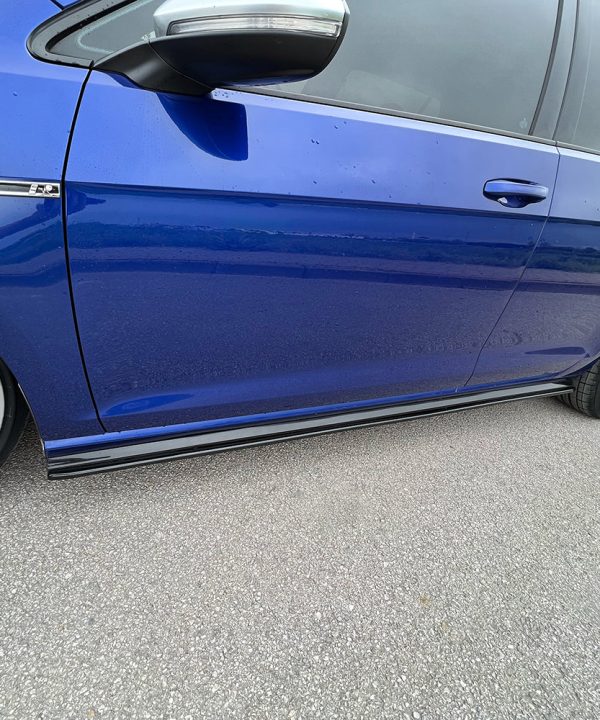 Side Skirts compatible with VW VOLKSWAGEN Golf MK 7.5 R 2017-2020