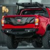 Tailgate Cover compatible with NISSAN Navara NP300 (D23) 2014-2021 V2