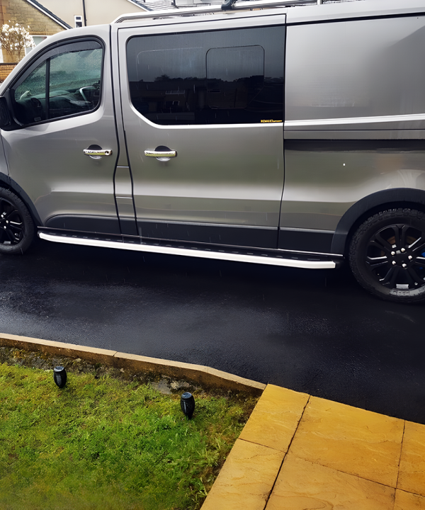 Wheel Arch Trims compatible with RENAULT Trafic X82 2014-2018 LWB with ABE TÜV