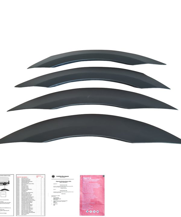 Wheel Arch Trims compatible with MERCEDES Sprinter W907 2018+ Version 2 with ABE TÜV