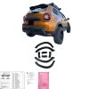 Wheel Arch Trims compatible with DACIA Duster Series 2 2018+ Parkassist with ABE TÜV