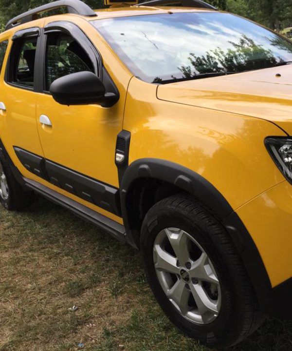 Wheel Arch Trims compatible with DACIA Duster Series 2 2018+ Parkassist (Offroad) with ABE TÜV