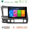 Kimpiris - Bizzar C Series Lite 4Core Android14 2+32GB Honda Civic 2006-2011 Navigation Multimedia Tablet 10"
