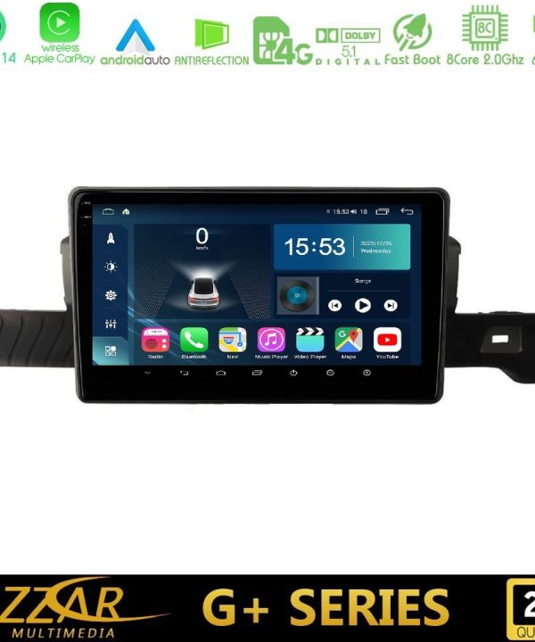 Kimpiris - Bizzar G+ Series Citroen C3 You 2025-> 8core Android14 6+128GB Navigation Multimedia Tablet 9"