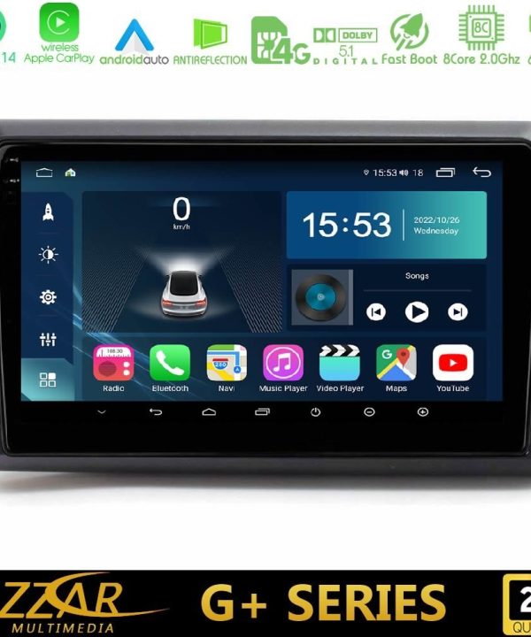 Kimpiris - Bizzar G+ Series Renault Express 2020-2025 8core Android14 6+128GB Navigation Multimedia Tablet 9"