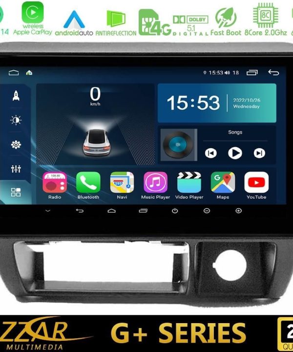 Kimpiris - Bizzar G+ Series Suzuki Jimny 1998-2005 8core Android14 6+128GB Navigation Multimedia Tablet 9"
