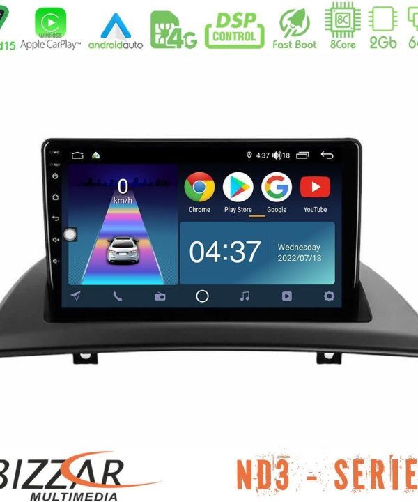 Kimpiris - Bizzar ND3 Series 8Core Android15 2+64GB  BMW E83 Navigation Multimedia Tablet 9"