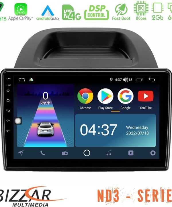 Kimpiris - Bizzar ND3 Series 8Core Android15 2+64GB  Ford Ecosport 2018-2020 Navigation Multimedia Tablet 10"