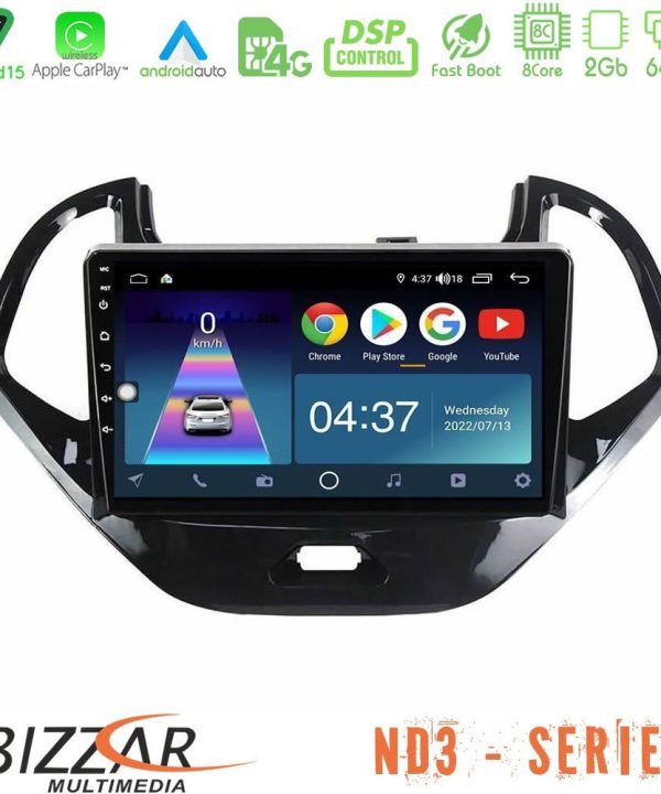 Kimpiris - Bizzar ND3 Series 8Core Android15 2+64GB Ford KA 2016-2020 Navigation Multimedia Tablet 9"