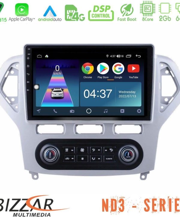 Kimpiris - Bizzar ND3 Series 8Core Android15 2+64GB  Ford Mondeo 2007-2011 (Auto A/C) Navigation Multimedia Tablet 10"