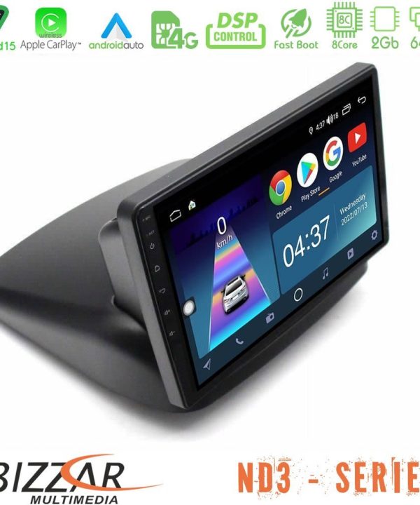 Kimpiris - Bizzar ND3 Series 8Core Android15 2+64GB  Fiat Doblo 2002-2009 Navigation Multimedia Tablet 10"