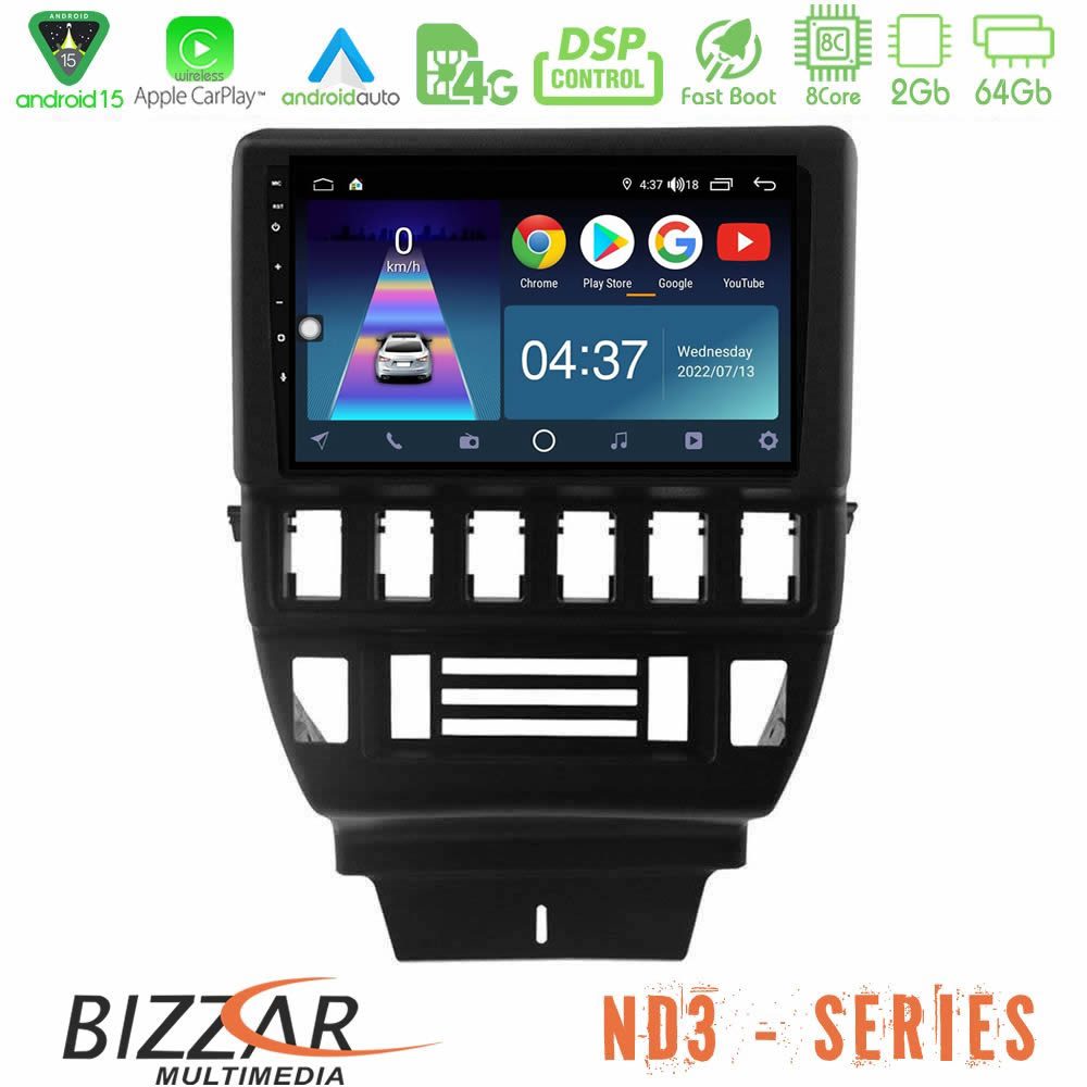 Kimpiris - Bizzar ND3 Series 8Core Android15 2+64GB Lada Niva Navigation Multimedia Tablet 9"