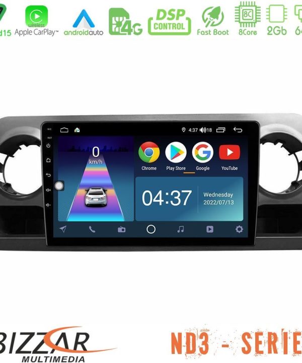 Kimpiris - Bizzar ND3 Series 8Core Android15 2+64GB  Mercedes Sprinter W907 Navigation Multimedia Tablet 10"