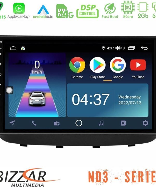 Kimpiris - Bizzar ND3 Series 8Core Android15 2+64GB  Mercedes Vito/Viano 2003-2006 Navigation Multimedia Tablet 10"