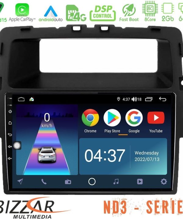 Kimpiris - Bizzar ND3 Series 8Core Android15 2+64GB  Renault/Nissan/Opel Navigation Multimedia Tablet 10"