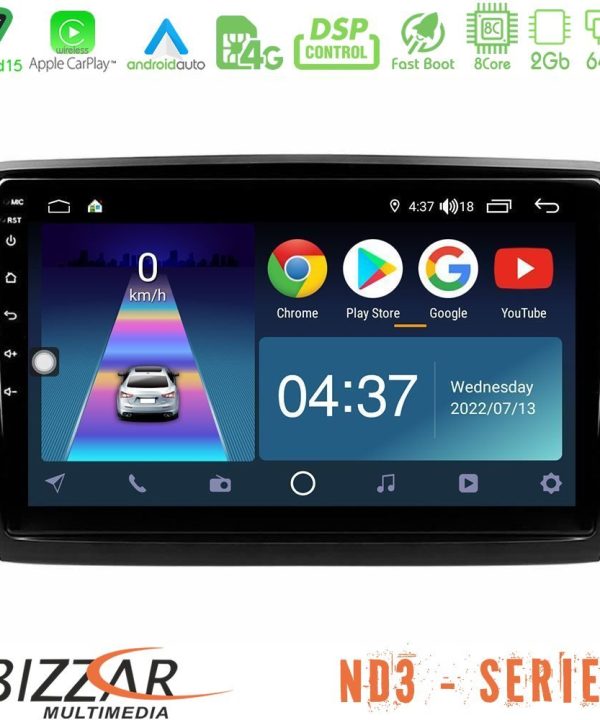 Kimpiris - Bizzar ND3 Series 8Core Android15 2+64GB  Skoda Superb 2008-2015 Navigation Multimedia Tablet 10"