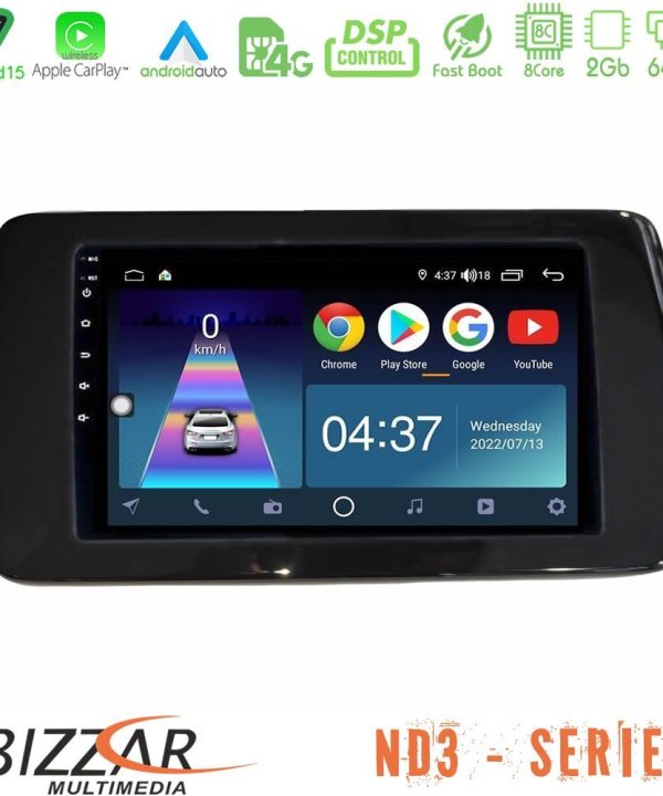 Kimpiris - Bizzar ND3 Series 8Core Android15 2+64GB  Suzuki Swift 2024-> Navigation Multimedia Tablet 9"