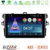 Kimpiris - Bizzar ND3 Series 8Core Android15 2+64GB Toyota Corolla 2007-2012 Navigation Multimedia Tablet 9"