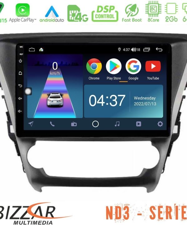 Kimpiris - Bizzar ND3 Series 8Core Android15 2+64GB  Toyota Avensis 2015-2018 Navigation Multimedia Tablet 9"