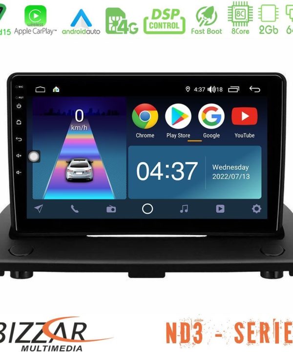 Kimpiris - Bizzar ND3 Series 8Core Android15 2+64GB  Volvo XC90 2006-2014 Navigation Multimedia Tablet 9"