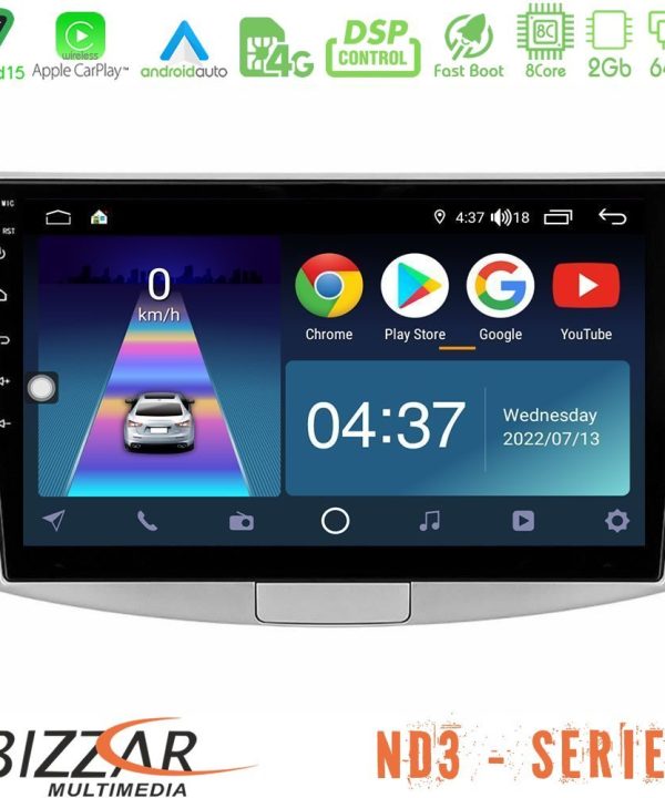 Kimpiris - Bizzar ND3 Series 8Core Android15 2+64GB  VW Passat Navigation Multimedia Tablet 10"